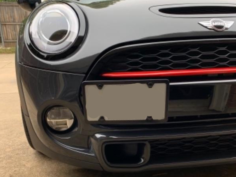 MINI Cooper Clubman w/ Rally Lights Platypus License Plate Mount